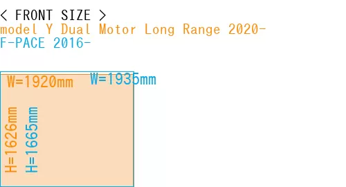 #model Y Dual Motor Long Range 2020- + F-PACE 2016-